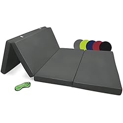 Colchóneta De Espuma Camping Beautissu Colchón Plegable 120x195cm Funda de Microfibra – Cuna de Viaje Ahorra Espacio Colchoneta 7cm Grosor – Colchones Antracita para Invitados Furgoneta Camper con Asa y Cierre Velcro – Campix