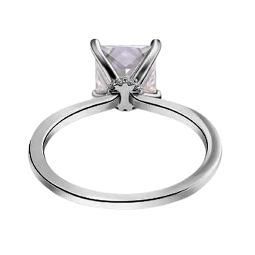 Bague moissanite argent massif 925, fini les alliances qui ternissent