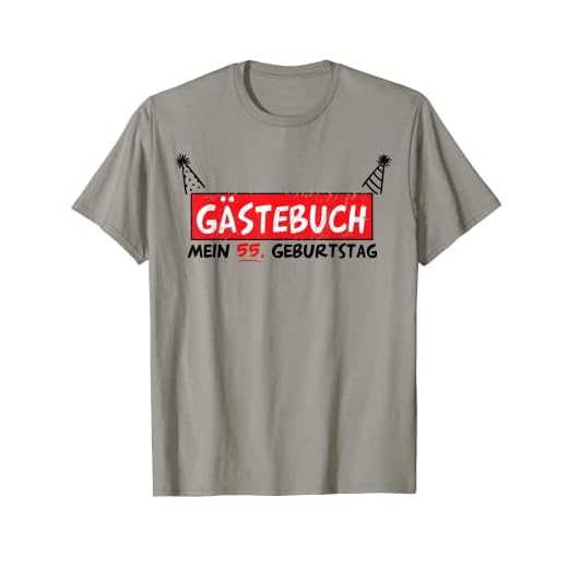 Libro de visitas para fiesta de 55 cumpleaños, diseño de hombre y mujer Camiseta