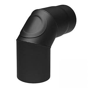 Raik SH020-150 Rauchrohrbogen 90° Schwarz