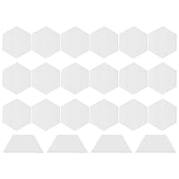 Haptufer 22 Stück Surfbrett Traktion Abdeckung Pad Rutschfeste Griffpolster Fußmatte, Surfzubehör für Windsurfbrett