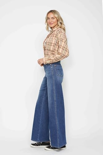 Judy Blue Product Image High-Waisted Tummy Control Retro Wide Jeans, 888472