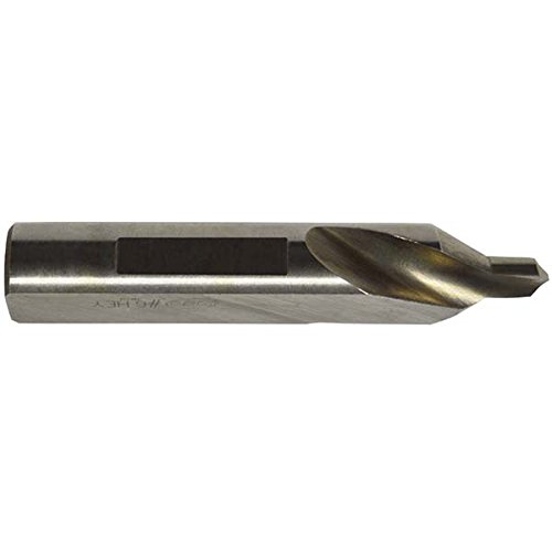 KEO 10821 SE #8 Hey RH Combined Drill and Countersink, 0.75" Cutting Diameter, 60 Degree Cutting Angle, 3.5" Cutting Length, 3.5" Length, HSS, Uncoated, Plain (Pack of 6)