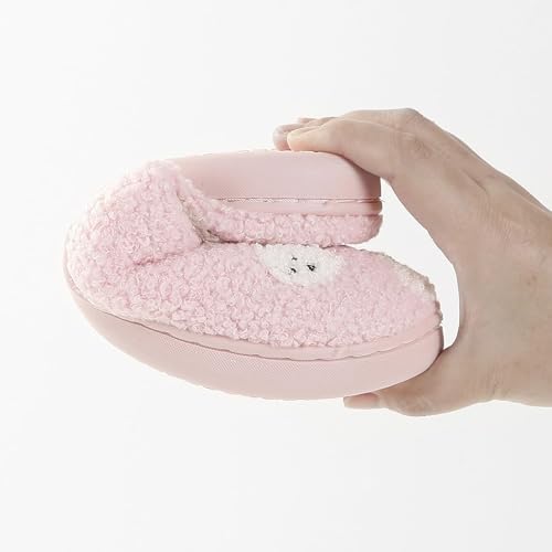 Image of Halloween Pumpkin Slippers for Womens Mens Plush Warm Spooky Lantern Pumpkin Slippers House Shoes