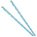 Jutagoss Twisted Line Acrylic Rod Solid Plastic Bar for DIY Crafts 8mm Diameter 250mm Length Light Blue 2Pcs