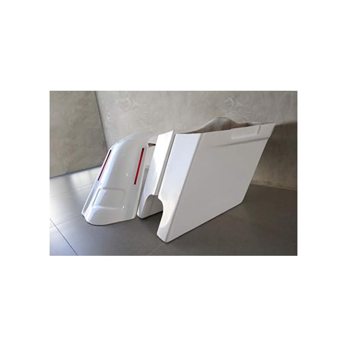 Buy Harley Davidson 6" extended stretched saddlebags and LED fender kit