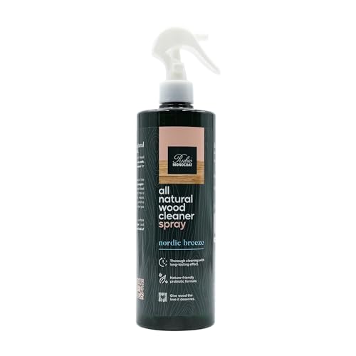 All Natural Wood Cleaner Spray | Self-Cleaning for All Wooden Surfaces, 500ml - Nordic Breeze Scent