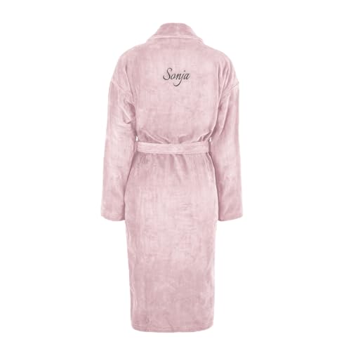 Bademantel Damen personalisiert - Valentinstag Geschenkidee, Bademantel mit...