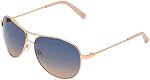 Jessica Simpson Women's J106 Aviator Sunglasses with 100% UV Protection, 60 mm