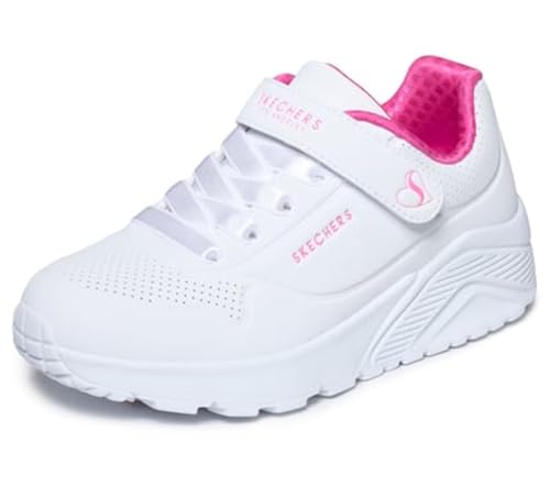 Skechers Unisex Kinder Uno Lite Sneaker, Weiß, 33.5 EU – Ansicht 5