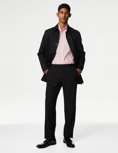 Image of Marks & Spencer Men's Cotton Regular Fit Long Sleeves Shirt