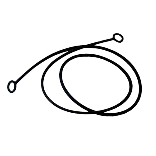 • GLÜCK Cable de Tapones para los Oídos, Cordón de Silicona para Tapones de los Oídos. Cordón Anticaída Earplugs con Puntas Extraíbles.