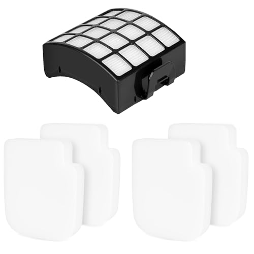 AZ3000UKT Filters Replacement for Shark Stratos Corded Upright Vacuum Cleaner AZ3000UKT AZ3000UK AZ3002 AZ3000 AZ3000W,1 Hepa Filter and 2 Foam & Felt Filters Spare Kit (3)