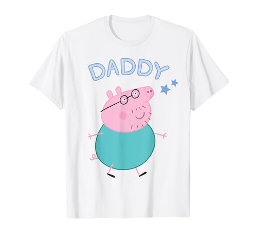 Image of Daddy Pig Portrait T-Shirt
