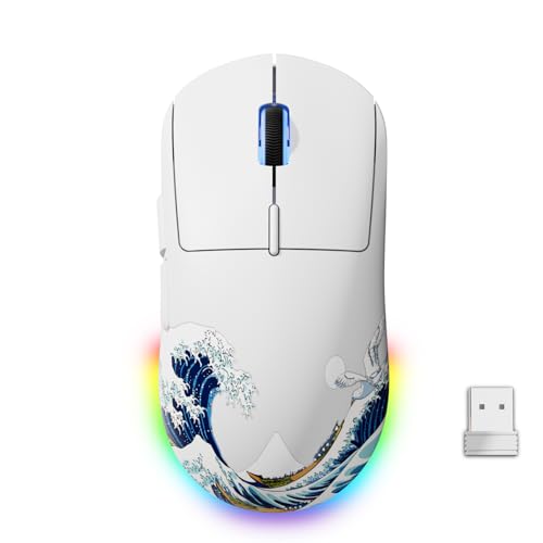 Typehaven G57 Wireless Gaming Mouse, 8000 DPI, 80g...