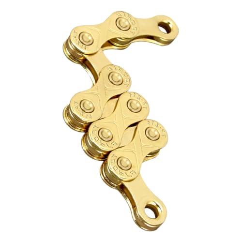 Cadena de eslabones perdidos para bicicletas 114/116, cadena ligera para bicicletas con conector de eslabones rápidos, cadena de bicicleta de carretera