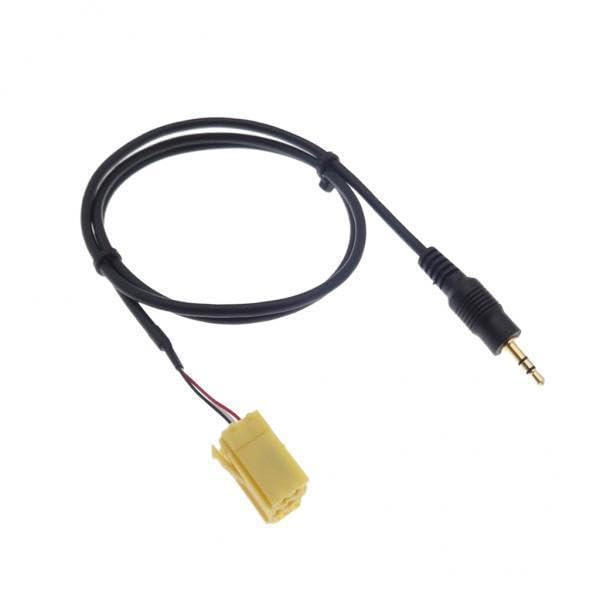 TRENDIVIBE 4x3.5MM AUX Adapter Cable for FitsPeugeot 206 207 307 308-picture-31