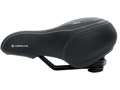 Banco Selim Gel Grande Unissex 200/260mm Antiprostático Mtb Passeio Absolute