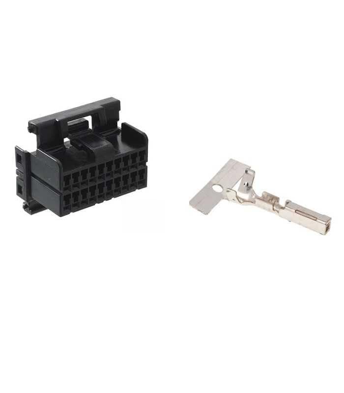 Kit connecteur Multilock 040 mâle 20 voies pour réparer un faisceau d'habitacle