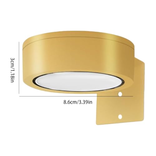 Luces LED inalámbricas de pared regulables con tres ajustes de color 6