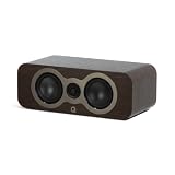 Q ACOUSTICS Altoparlante a canale centrale 3090c, tipo di alloggiamento reflex a 2 vie, driver dei bassi 2 x 4 (noce chiaro)