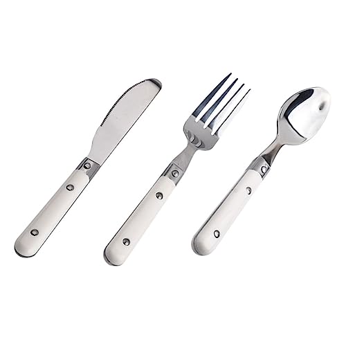 Listado de Capasillos - 5 favoritos. 49 HAWILLOSCH 3 piezas Cubiertos Inoxidable para Set de Diseño Simple y Ergonómico Utensilios Resistentes y para Casa Restaurantes