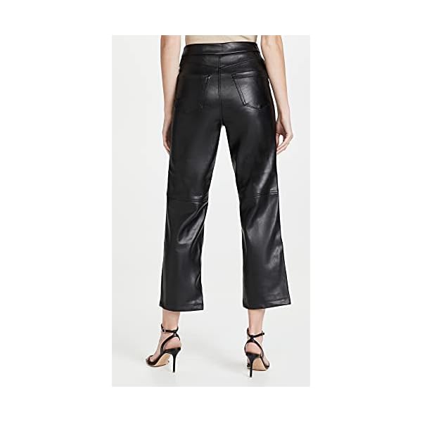 [BLANKNYC] Straight Leg Vegan Leather Pants, The Baxter Pants - Image 4