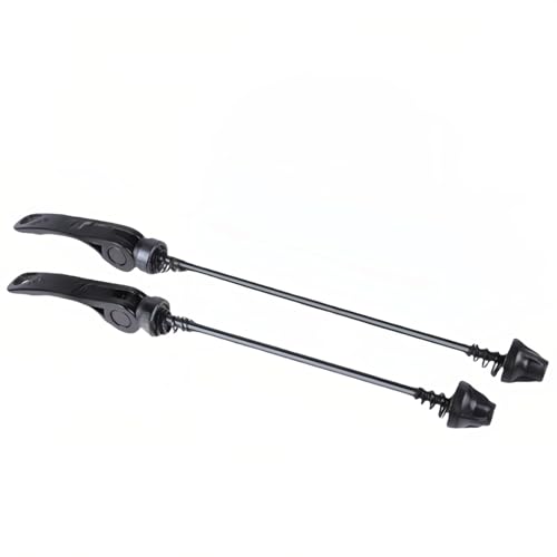 QR Bike Skewer Set 145/180mm - Quick Release Axle for MTB/Road Bikes, 4.5mm Alloy/Steel, Tool-Free Installation, Heat/Corrosion Resistant, Lightweight (46g/51g) - Fits 20