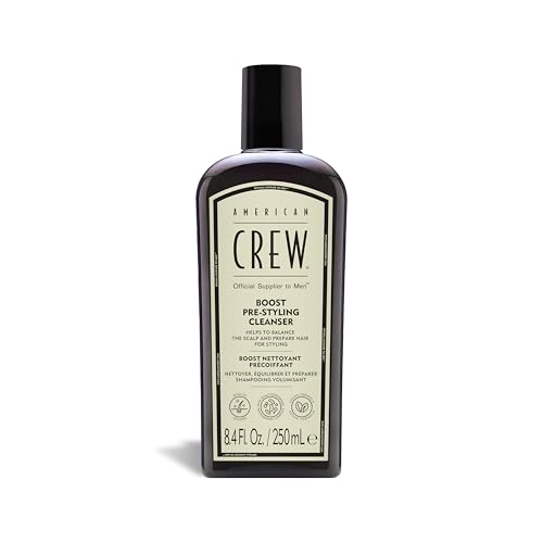 American Crew Boost Pre-Styling Shampoo, Shampoo Vegano e Volumizzante per