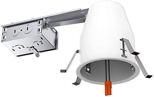 Four-Bros Lighting RM4/LED 4" inch Remodel Can Air Tight IC Housing LED Recessed Lighting-UL Listed and Title 24 Certified, TP24