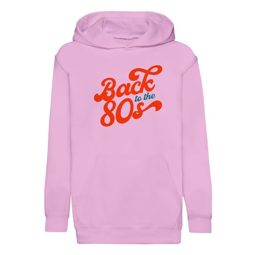 Sweat à Capuche Enfant Back to The 80's, le Cadeau Vintage Idéal