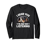 Photo Gallery napping hear you not listening bernese mountain dog lover maglia a manica Photo Gallery napping hear you not listening bernese mountain dog lover maglia a manica