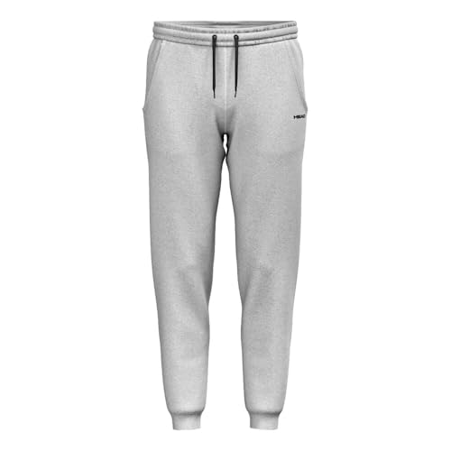 HEAD - HEAD Club Original Pants Men Pantalon de Tennis, Gris, L Hommes