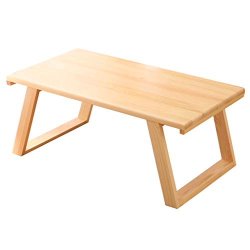 Mesa de Centro de Madera Maciza Mesa de Centro desmontaje Mesa de Comedor Rectangular de Madera Maciza Mesa Baja Plataforma de Mesa Mesa de Ordenador pequeña Mesa de Comedor (Tamaño: 70x40x30cm)