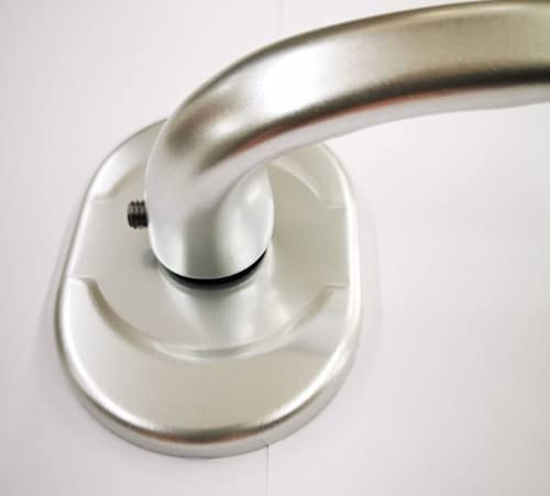 Maniglia Con Rosetta E Bocchetta Ovali Acciaio Inox OLARIX - Foto 2