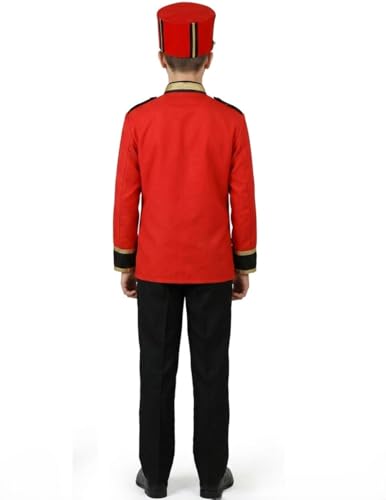 Image of BookMyCostume Mangal Pandey 1857 Mutiny Sepoy Freedom Fighter Patriotic Kids Fancy Dress Costume 8-10 years