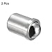 uxcell Door Cabinet Closet Drawer 12mm Dia Stainless Steel Mini Ball Catch Latch Catcher 2Pcs
