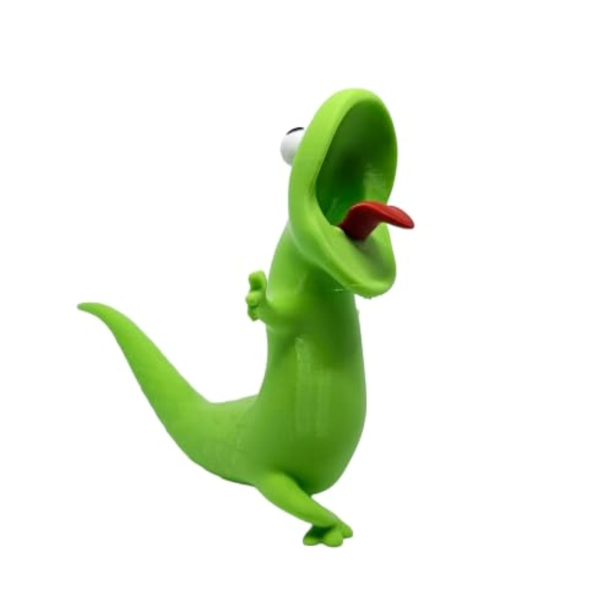 Screaming Lizard Meme Figure, 3D Printed Desk Decor