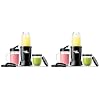magic bullet Blender, Small, Black, 11 Piece Set (Pack of 2)