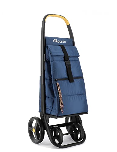 Carro Rolser Clec Termo Polar 8 Plus Lemon 4 Ruedas Grandes - Marino