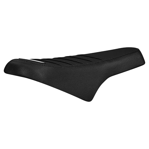 Enjoy Mfg Seat Cover - Compatible with Ridstar Q20 E Bike 477 (All Black with Black Ribs)