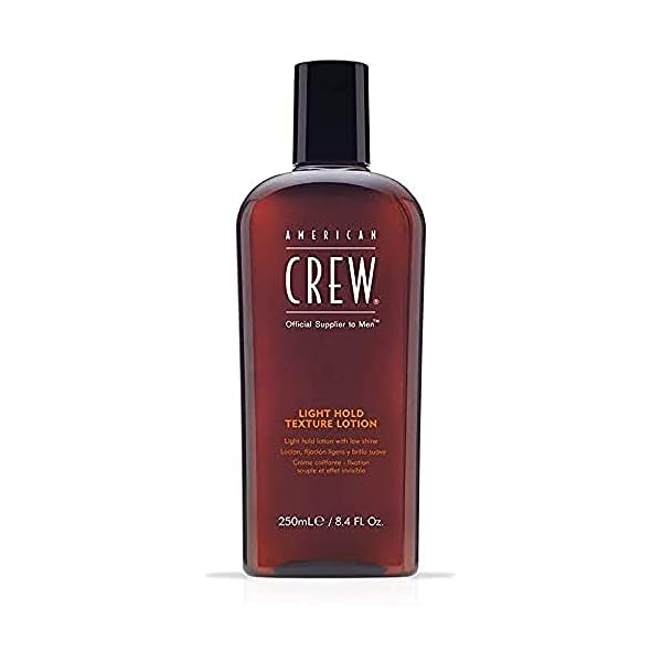 American Crew Men's Hair Texture Lotion, Like Hair Gel with Light Hold with Low Shine, 8.4 Fl Oz