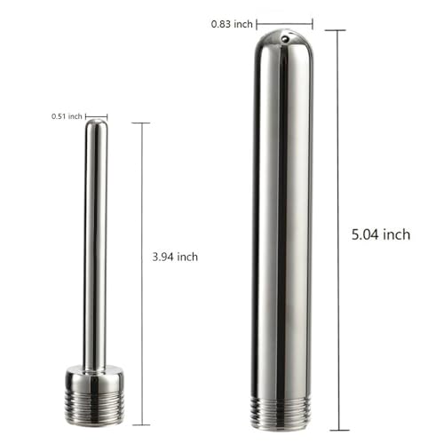 Image of Shower Enema System with 79 Inches Hose,Shower Douche Enema Kit with 2 Bathroom Handheld Nozzles and Regulator Knob for Men Women Cleaning,Enema Nozzle Kit Cleaner Attachment