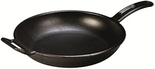 Lodge 30.48 cm / 12 inch Pre-Seasoned Cast Iron Round Skillet / Frying Pan