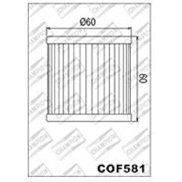 Filtr COF581, Hyosung GT650
