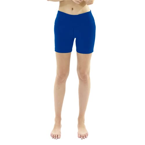 Private Island Women UPF50+ Board Shorts Swimsuit Hot Pants Pocket Bathing Swim Suit Rash Guard Bottom (RM3HP)2