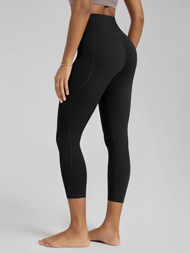 Image of ODODOS Buttery Soft Lounge Yoga Leggings with Pockets for Women 23 inch / 25 inch /28 inch High Waist Yoga Pants