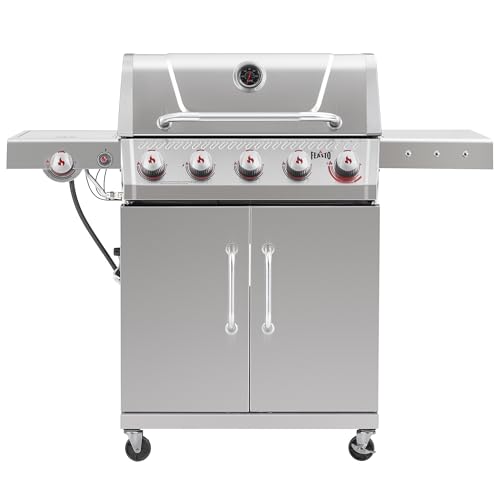 Feasto 5-Burner Propane Gas Grill