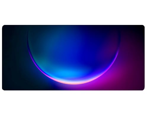 Image of Large Extended Long 700 x 300 mm Mouse Pad for Keyboard & Mouse | Water Resistant Anti Slip Surface Ideal for Office Home and Gaming Setup (Bloom -15)