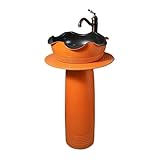 Ce lavabo sur pied améliore différents styles de salle de bain, du traditionnel au moderne. Son design simple et élégant apporte une touche de sophistication à n'importe quel espace. Conçu pour une durabilité et une installation facile, cet évier offre également une taille pratique pour les petites salles de bains, ce qui en fait un choix polyvalent pour votre rénovation ou mise à niveau de votre maison.